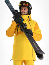 Tenson Aerismo JackoRak Men Anorak Skijakke Herre - Yellow -