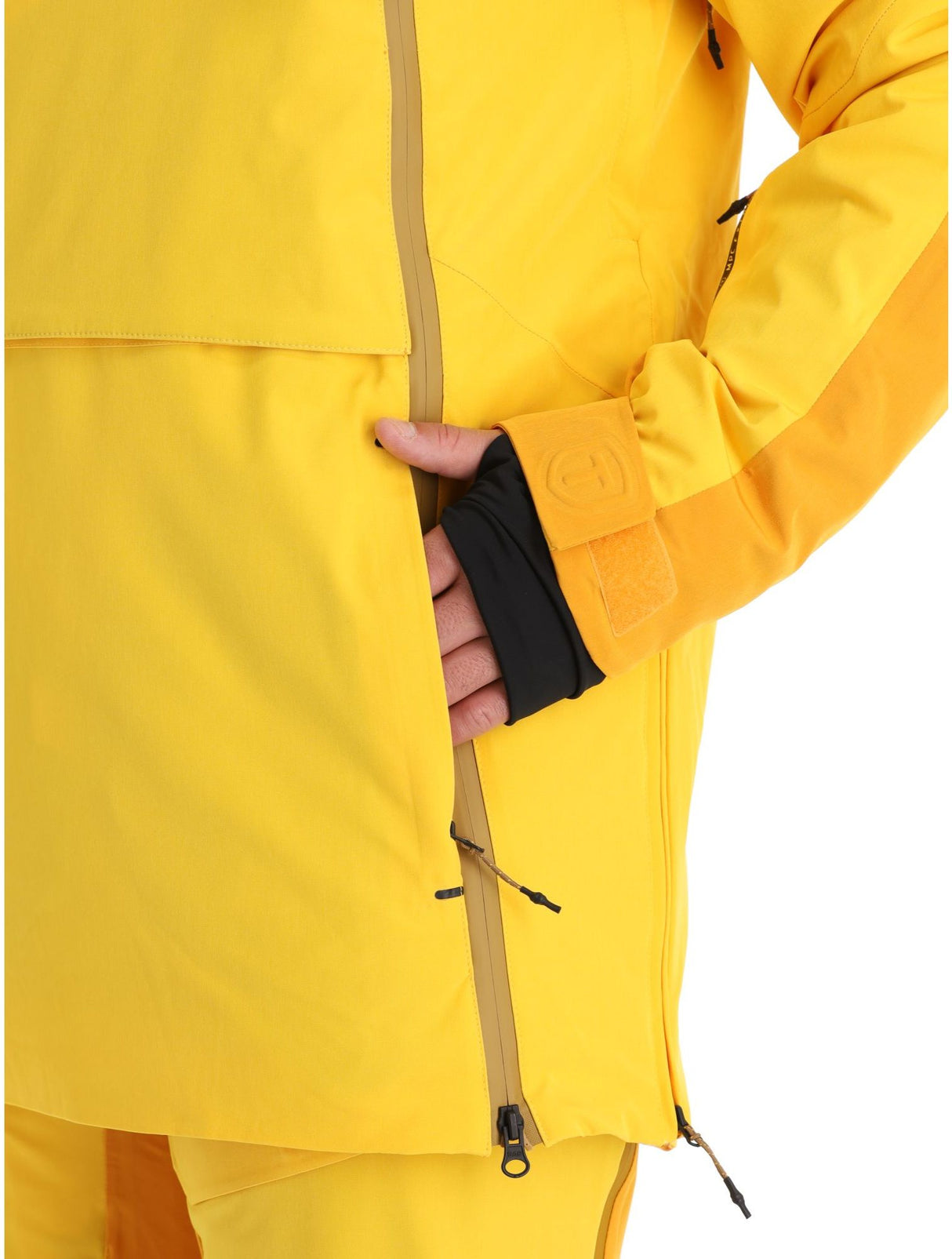 Tenson Aerismo JackoRak Men Anorak Skijakke Herre - Yellow -
