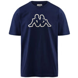 Kappa Logo Korpo Cromen Herre T-shirt - Blue Marine - Blue Marine