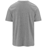 Kappa Logo Korpo Cromen Herre T-shirt - Grey Md Mel -