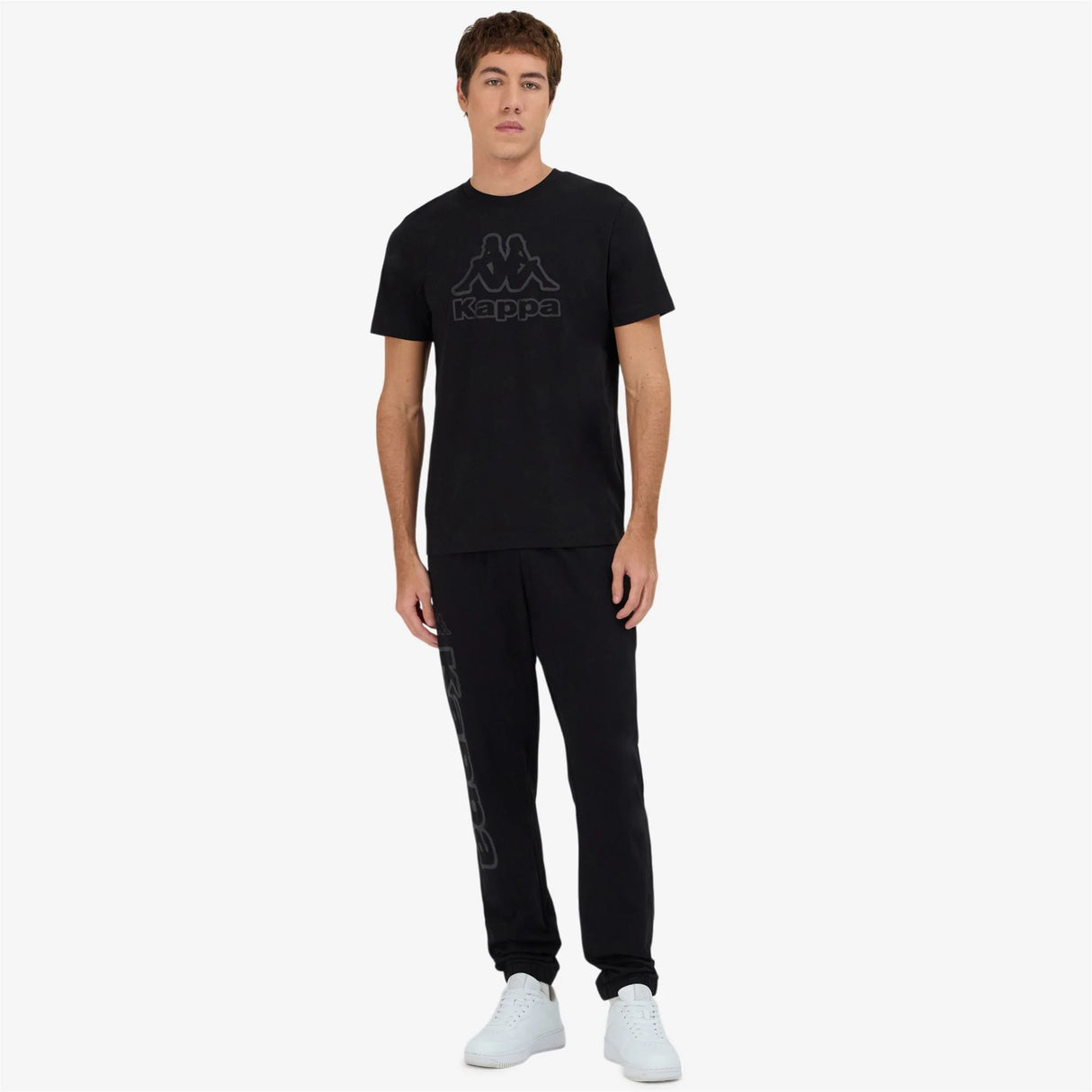 Kappa Logo Korpo Cremy T-shirt Herre - Black -