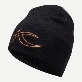 Kjus Unisex Side Logo Beanie Hue - Black One-size