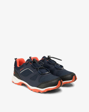 Viking Nator Low GTX Junior Sneaker Børn - Navy / Orange - Navy Orange