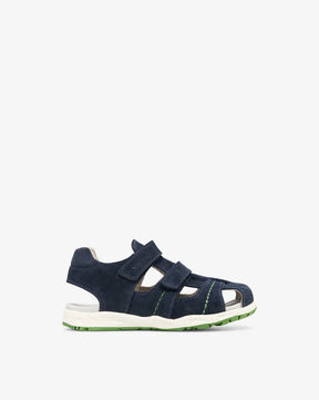 Viking Oscar II Sandaler Børn - Navy/Green - Navy Green