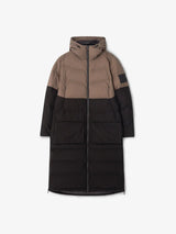 Cross Sportswear W Down Coat Dunfrakke Dame - Dark Khaki