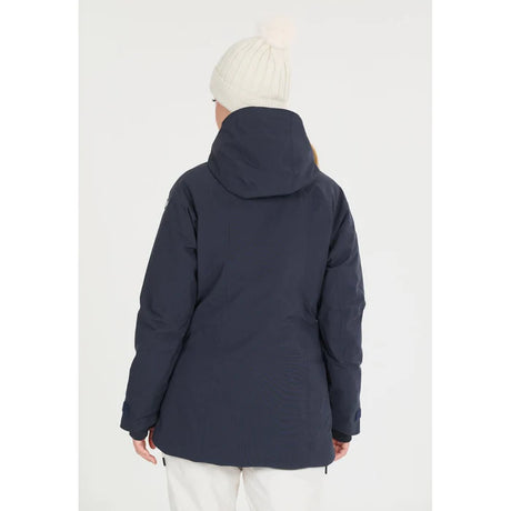 CMP Woman Jacket Fix Hood Skijakke Dame - Black Blue -