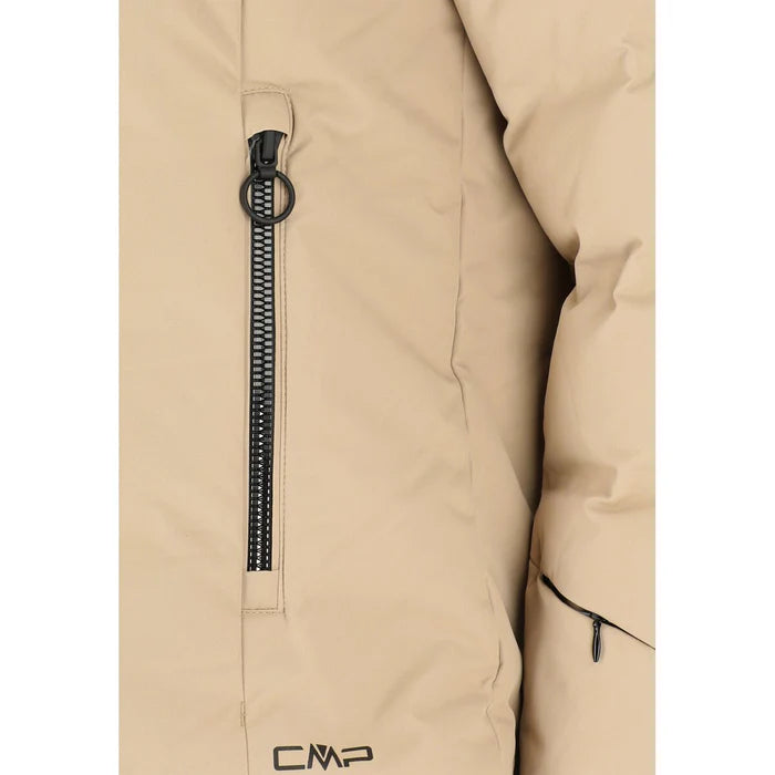 CMP Woman Ski Jacket Down Effect Skijakke Dame - Sesamo -