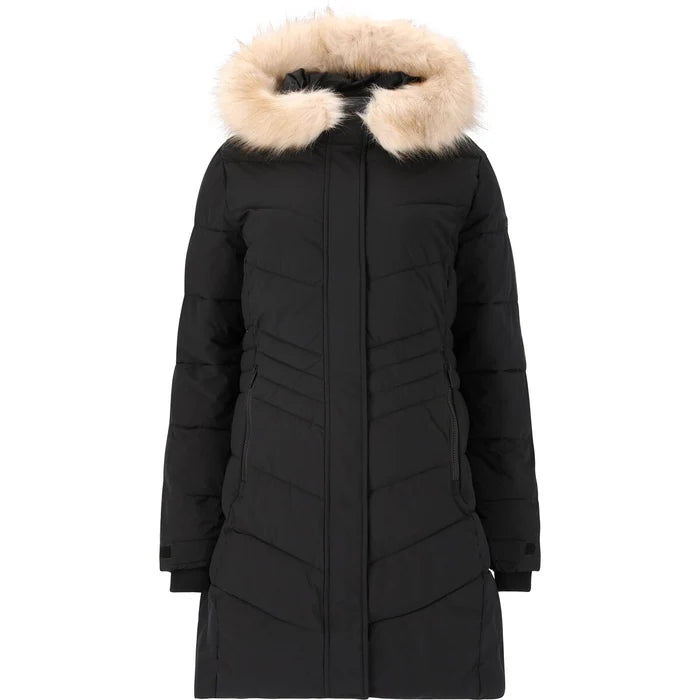 CMP Women Long Parka Vinterfrakke Dame - Nero