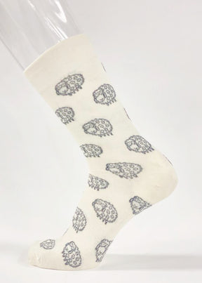 Woolwear Uldsokker Sheep Edition - Ivory - Ivory