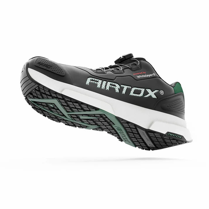 Airtox FL44 Sikkerhedssko - Sort - - airtox-fl44-safety-shoe-up