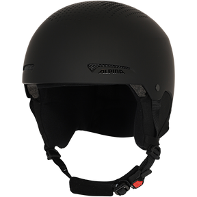 Alpina Arber Skihjelm Dame / Herre - Black Matt - Black Matt