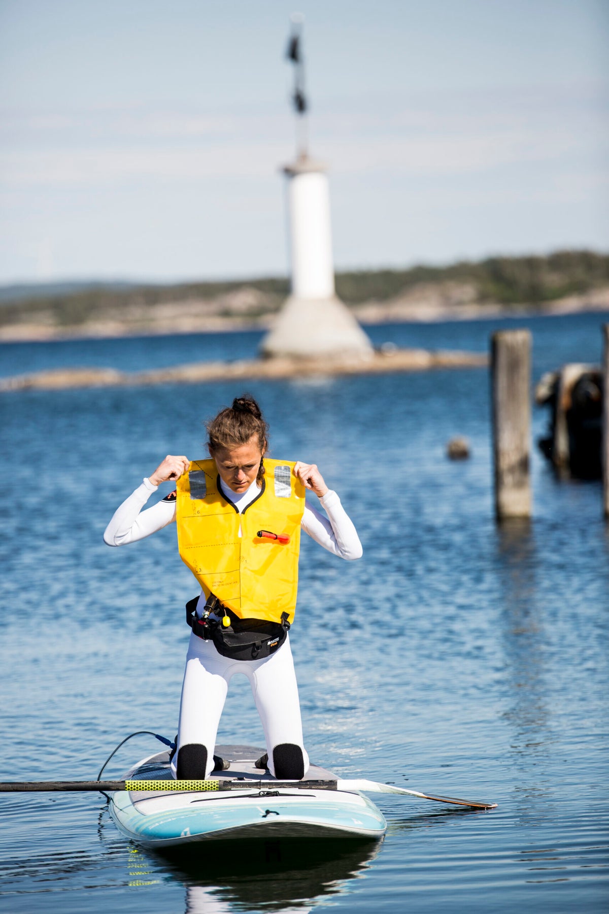 Baltic iFLOAT SUP 50N Oppustelig Redningsvest i Mavetaske