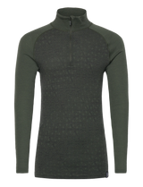 Bula Geo Merino Wool Half Zip Skiundertrøje Herre - Dolive - Dolive