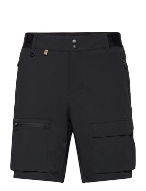 Bula Hike Softshell Shorts Vandreshorts Herre - Black - Black