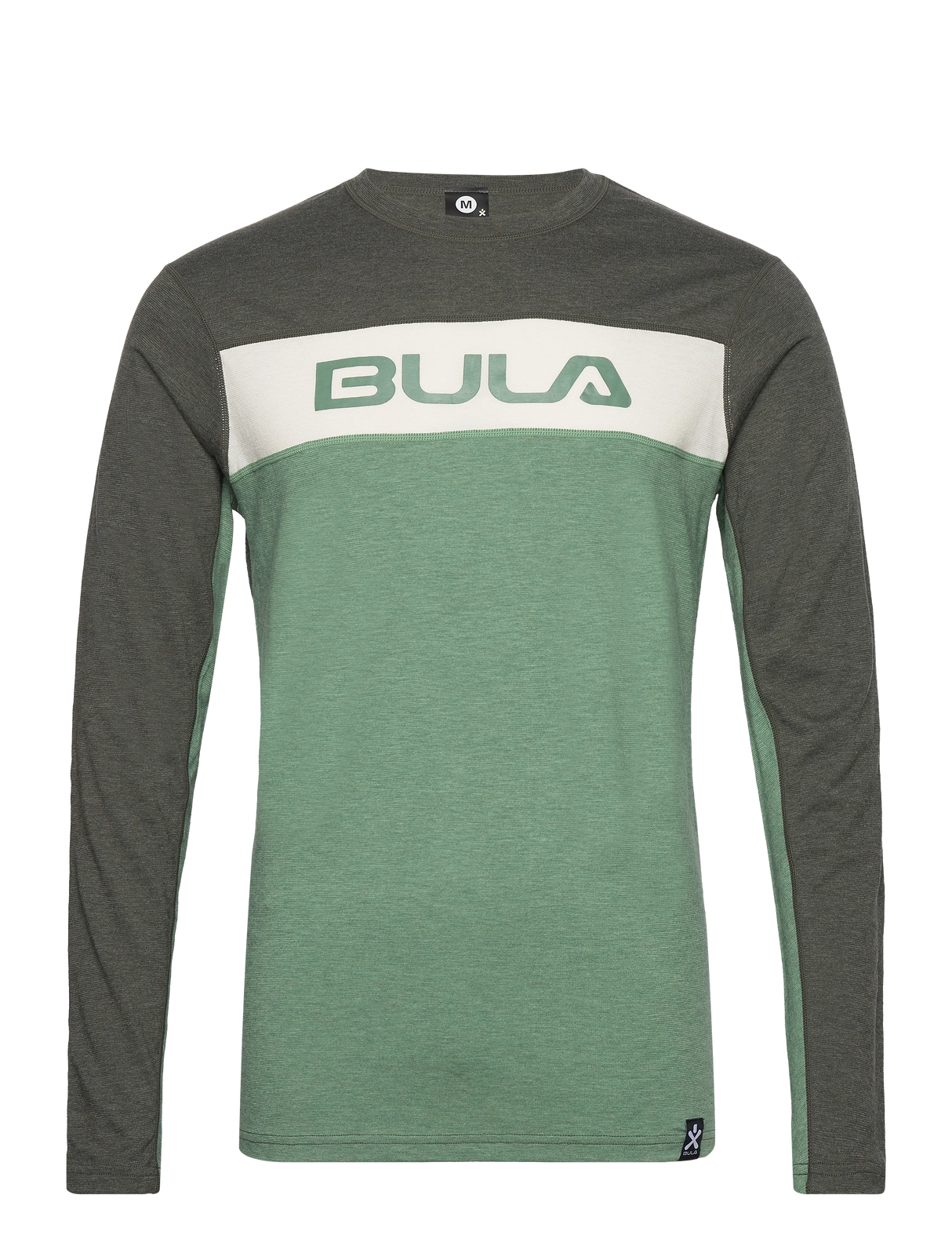 Bula Retro Merino Wool Crew Skiundertrøje Herre - Ivy