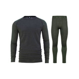 Bula Geo Merino Wool Crew Skiundertøj Sæt Herre - Dolive - XL