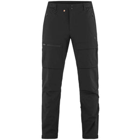 Bula Hike Softshell Pants Vandrebukser Herre - Black - Black