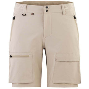 Bula Hike Softshell Shorts Vandreshorts Herre - Chalk - Chalk