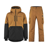 Bula Liftie Insulated Jacket & Pant Skisæt Herre - Rubber / Rubber