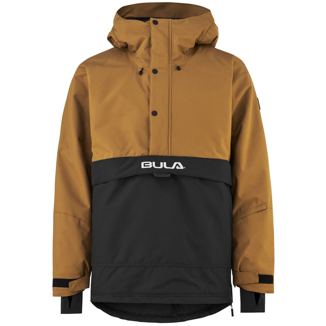 Bula Liftie Insulated Anorak Skijakke Herre - Rubber - Rubber