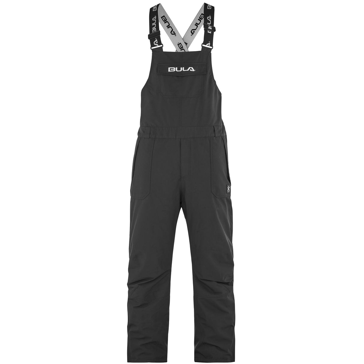 Bula Liftie Insulated Jacket & Bib Pant Skisæt Herre - Rubber / Black -