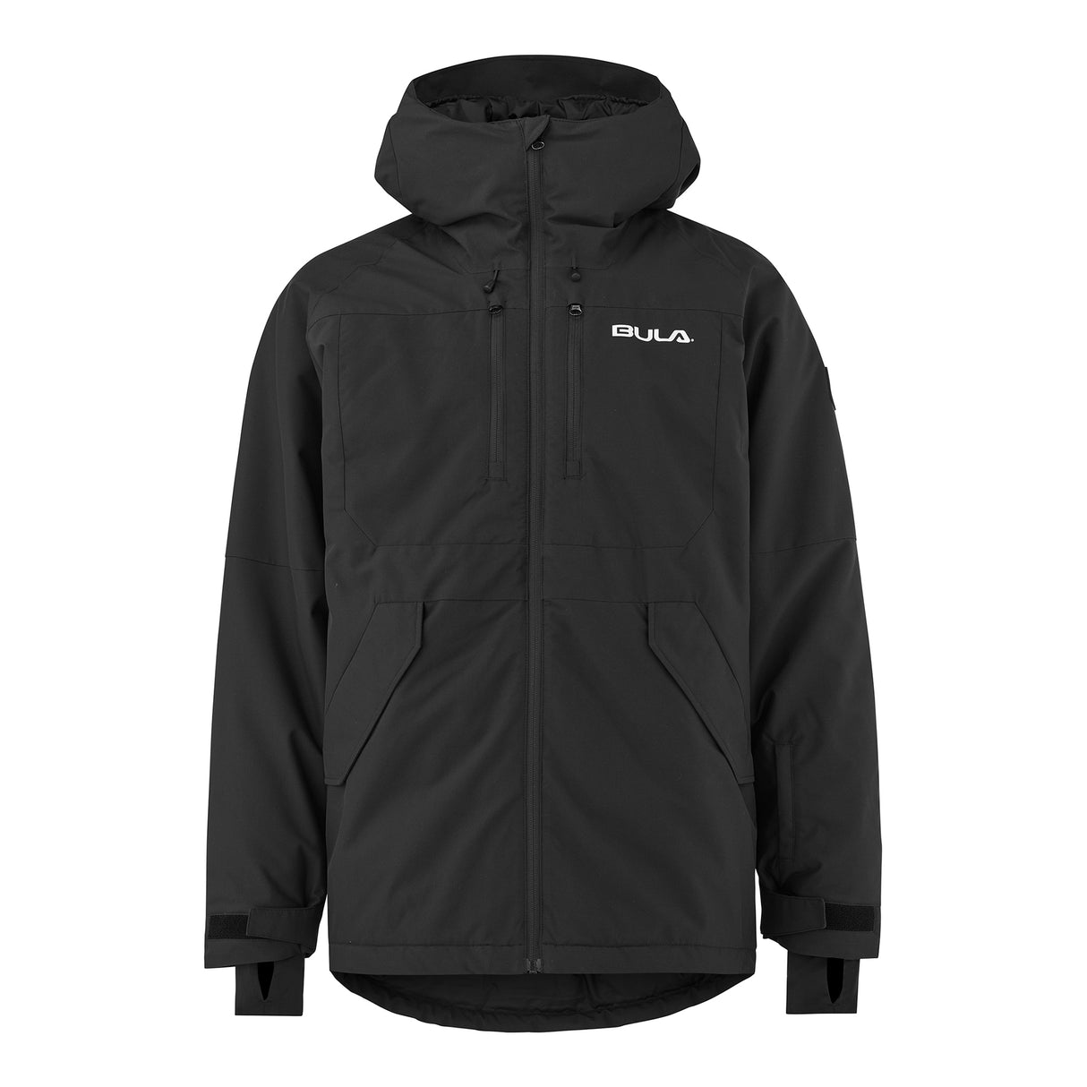 Bula Liftie Insulated Jacket & Pant Skisæt Herre - Black / Rubber -