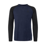 Bula Men's Norm Merino Wool Skiundertøj Sæt Herre - Navy / Black