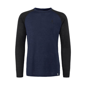 Bula Men's Norm Merino Wool Skiundertøj Sæt Herre - Navy / Black -