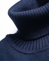 Clipper Saltum pullover med rullekrave Sømandstrøje Herre - Captain Navy