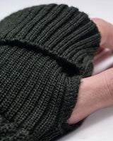 Clipper Saltum pullover med rullekrave Sømandstrøje Herre - Olive Melange