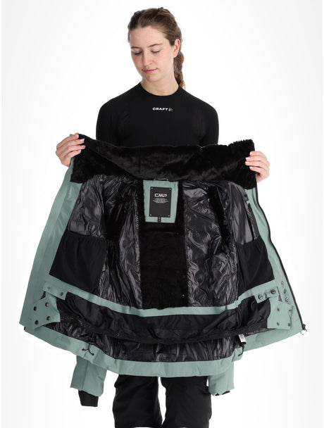 CMP Women's Aprés Ski Skijakke Dame - Mineral -