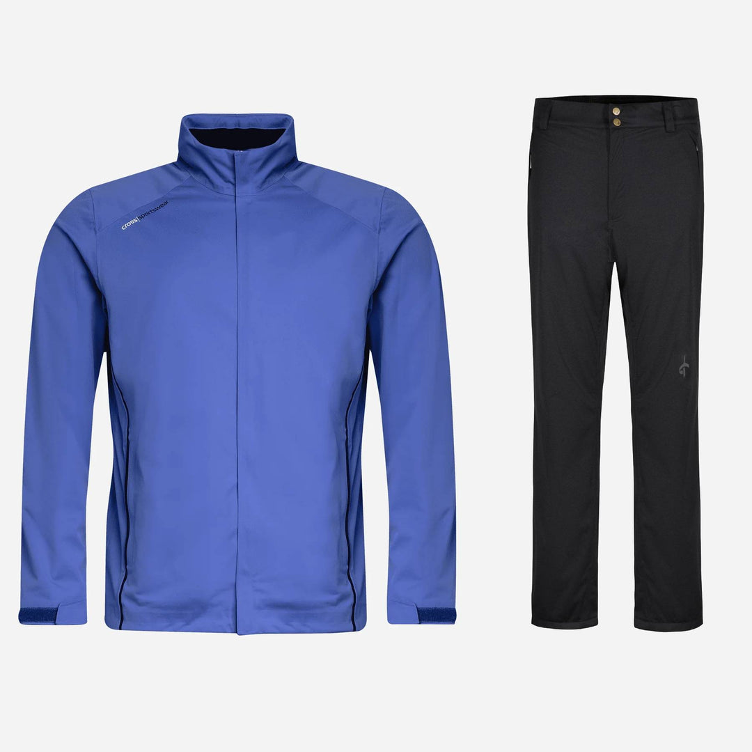Cross Sportswear M Pro Golf Regntøj Herre - Amparo Blue/Black