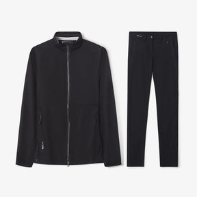 Cross Sportswear W Edge Chinos Golf Regnsæt Dame - Black / Black - XL