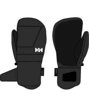 Helly Hansen Unisex HH Alpine Mittens Luffer Dame Herre - Black - Black