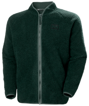 Helly Hansen Men's Box Pile Fleece Jacket Fleecejakke Herre - Darkest Spruce - Darkest Spruce