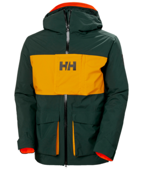 Helly Hansen Unisex ULLR D Insulated Ski Jacket - Darkest Spruce