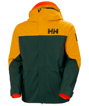 Helly Hansen Men's ULLR D Shell Ski Jacket - Darkest Spruce L