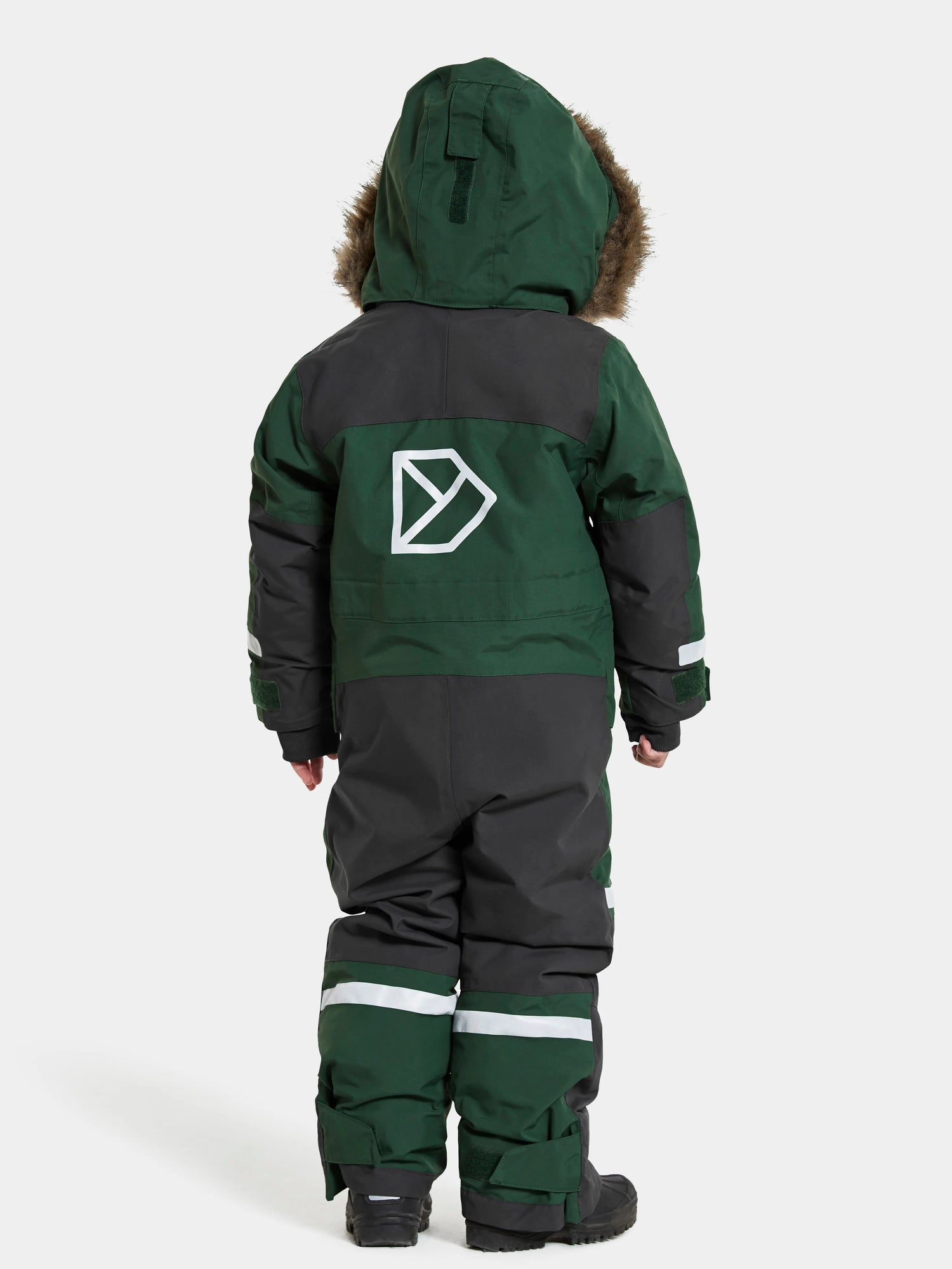 Didriksons Bjärven Kids' Coverall Flyverdragt Børn - Evening Green -