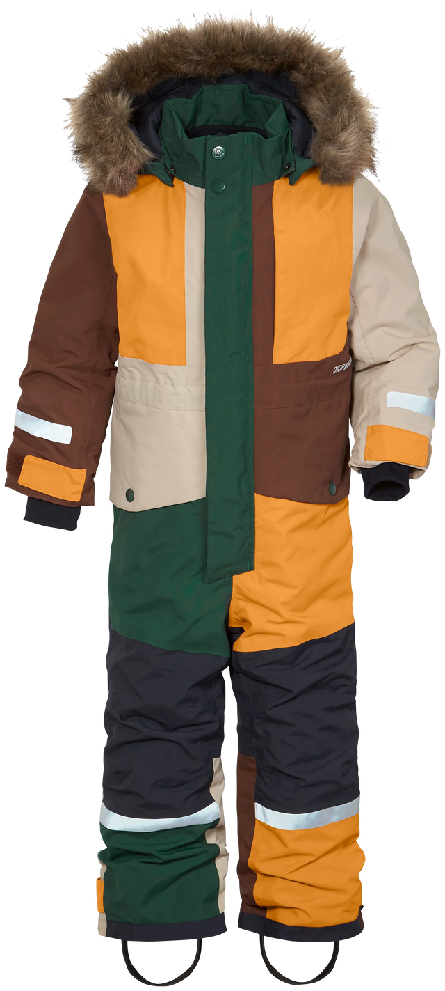 Didriksons Björnen Kids' Coverall Multicolor Flyverdragt Børn - Multi Color