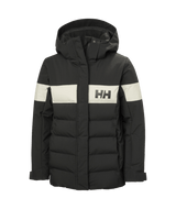 Helly Hansen Juniors' Diamond Ski Jacket Skijakke Børn - Black Sample - Black 140 cm 10 år