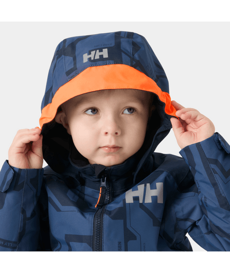 Helly Hansen Kids' Legend Jacket Skijakke Børn - Dark Blue AOP Sample -