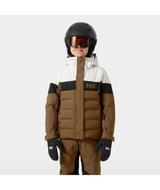 Helly Hansen Juniors' Diamond Ski Jacket Skijakke Børn - Sepia Sample -