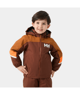 Helly Hansen Kids' Rider Jacket Skijakke Børn - Iron Oxide Sample