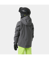 Helly Hansen Juniors' Alpha Ski Jacket Skijakke Børn - Thunder Grey Sample -