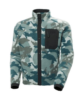 Helly Hansen Panorama Printed Pile Snap - Dark Creek L