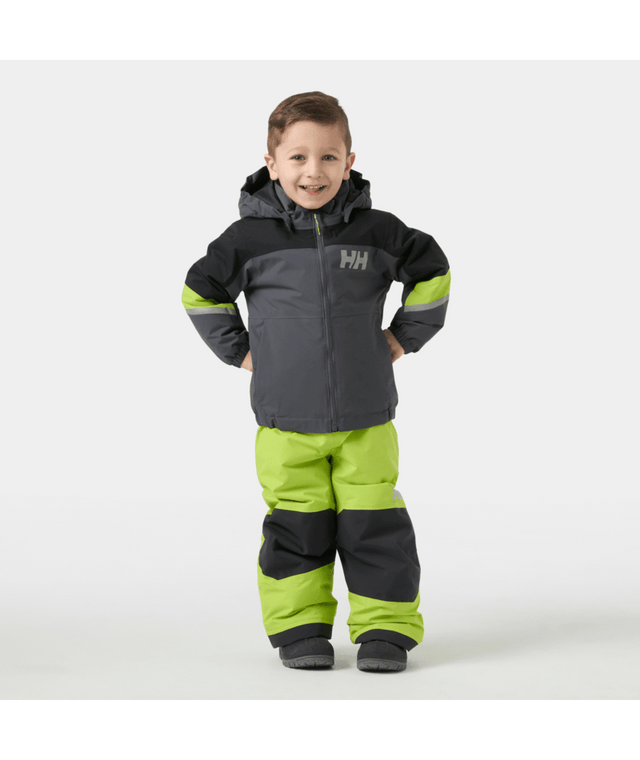 Helly Hansen Kids' Rider Jacket Skijakke Børn - Thunder Grey Sample -