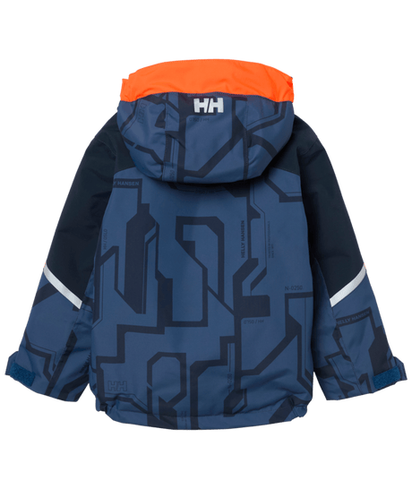 Helly Hansen Kids' Legend Jacket Skijakke Børn - Dark Blue AOP Sample -