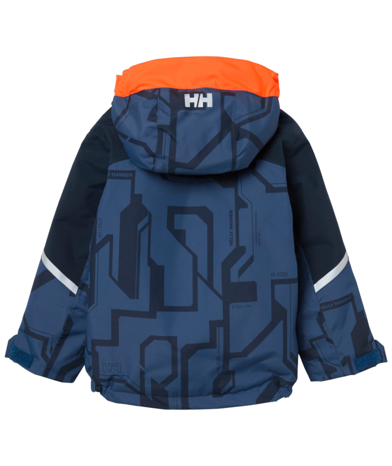 Helly Hansen Kids' Legend Jacket Skijakke Børn - Dark Blue AOP Sample -