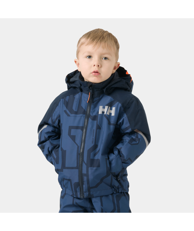 Helly Hansen Kids' Legend Jacket Skijakke Børn - Dark Blue AOP Sample -