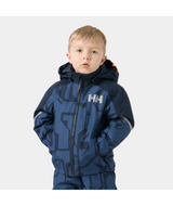 Helly Hansen Kids' Legend Jacket Skijakke Børn - Dark Blue AOP Sample -